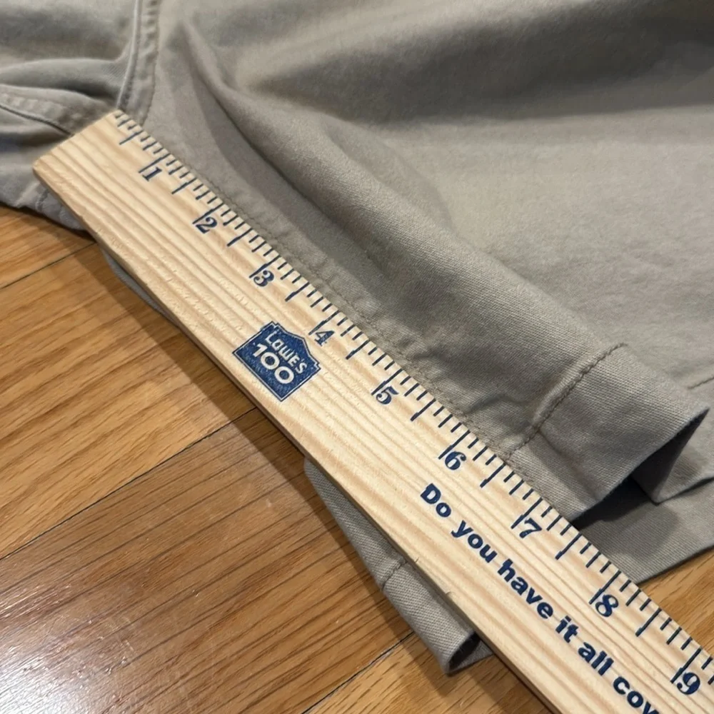 Old navy beige boys  built-in flex shorts size 16plus .